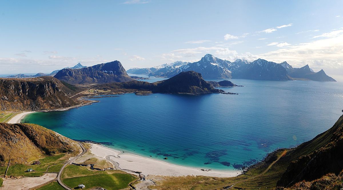 Haukland beach