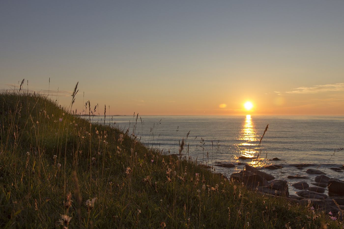 Midnight sun